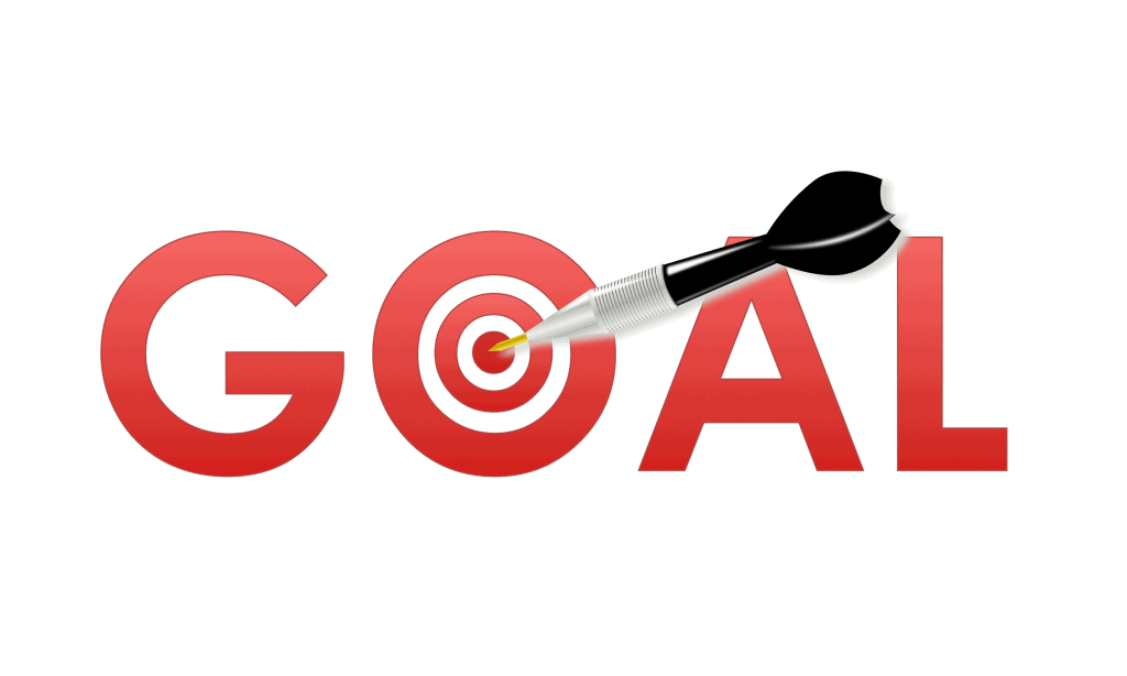 goal setting, goal, dart