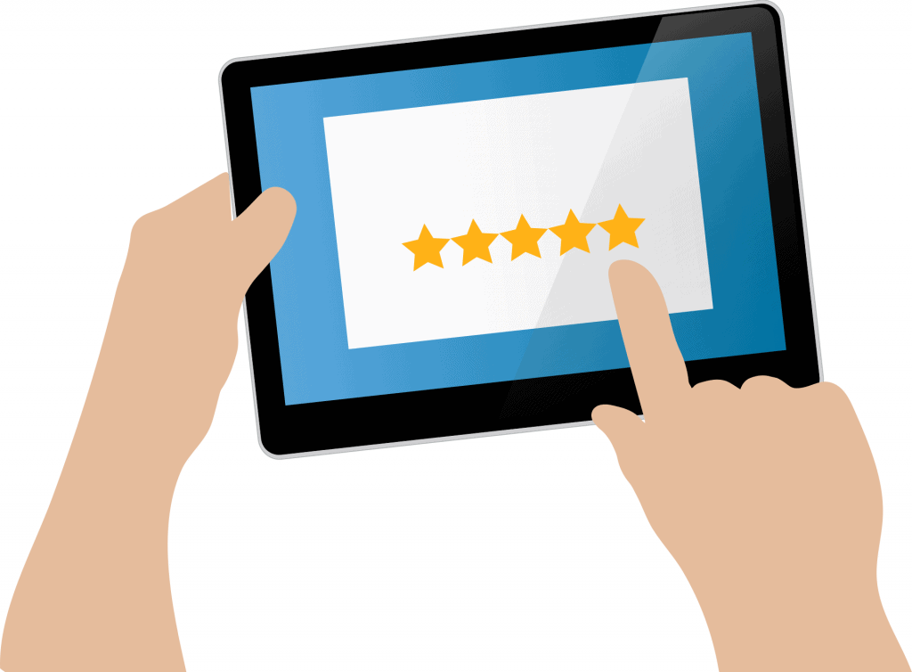 feedback, star rating, user rating