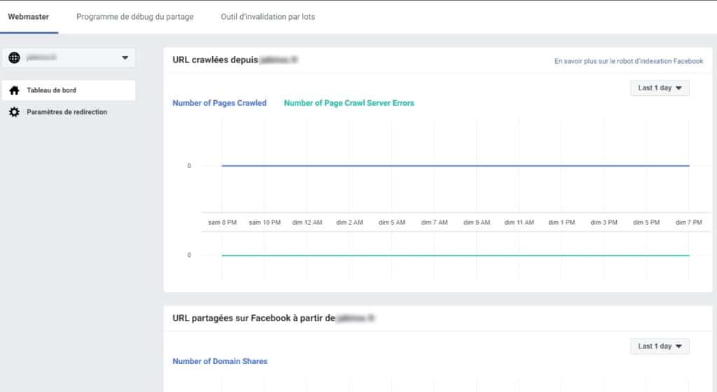 facebook webmaster tool