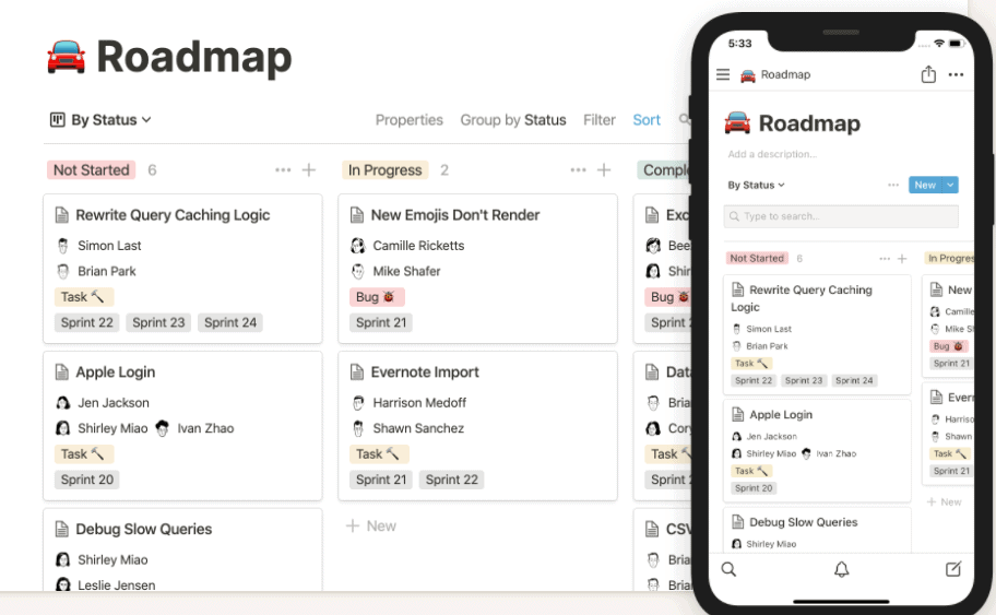 notion dashboard example