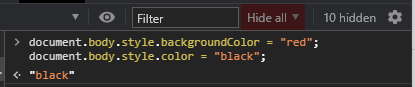 console log color