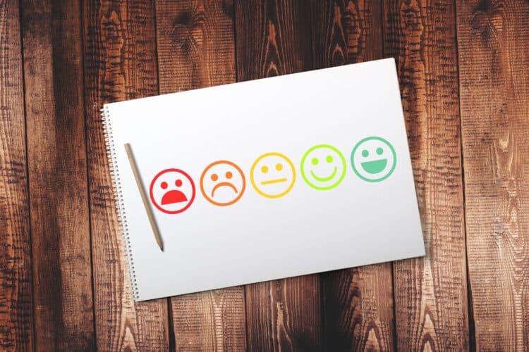 smileys, customer satisfaction, review