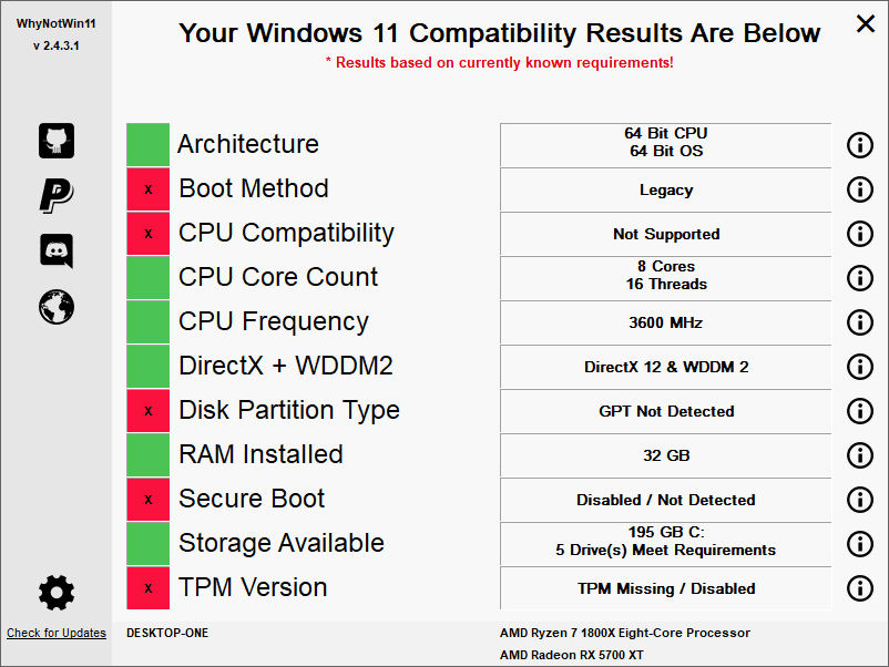 whynot win 11