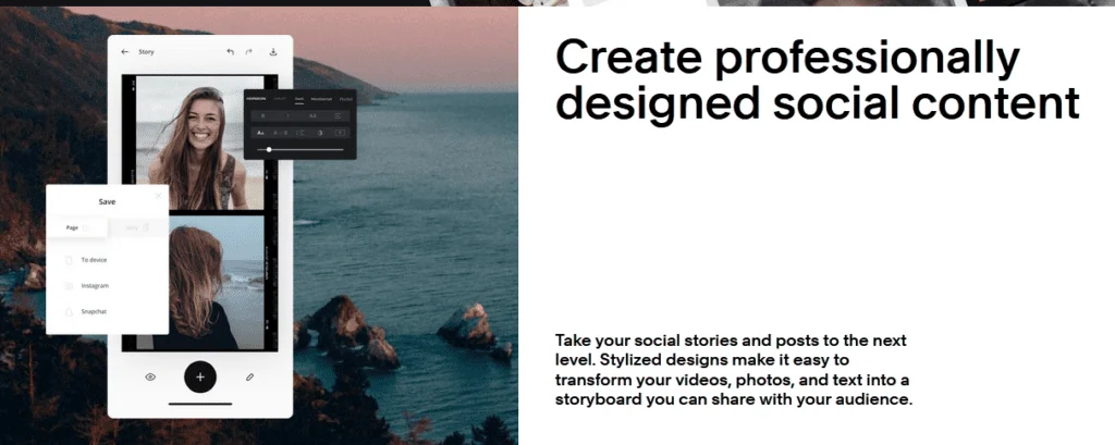 reseaux sociaux squarespace