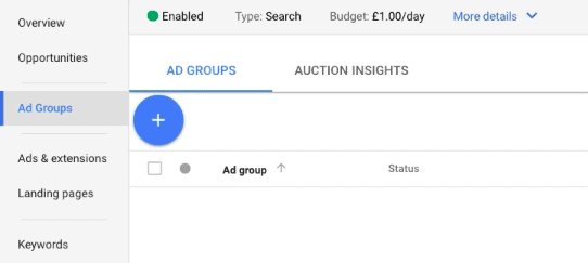 ad groups