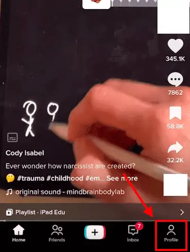 icone profil tiktok