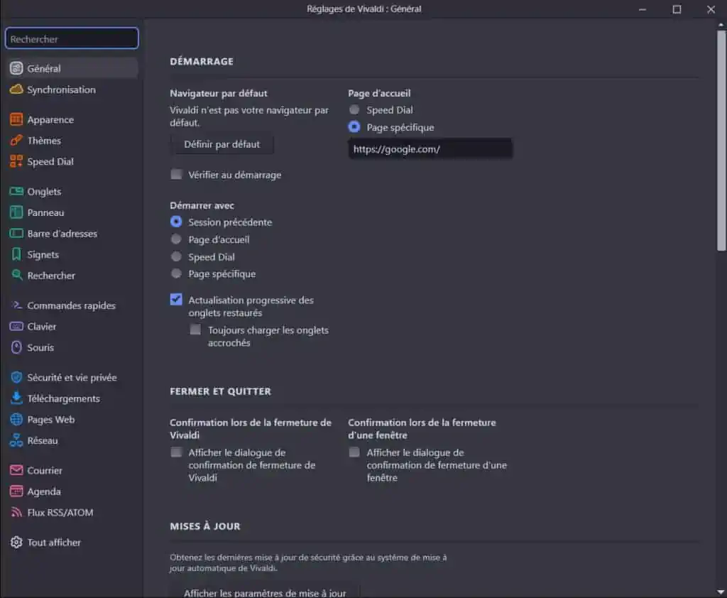 Vivaldi Browser Powerful, Personal and Private web browser