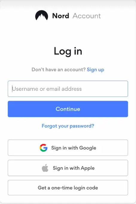 login