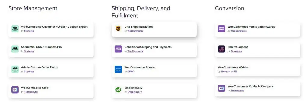 woocommerce plugin