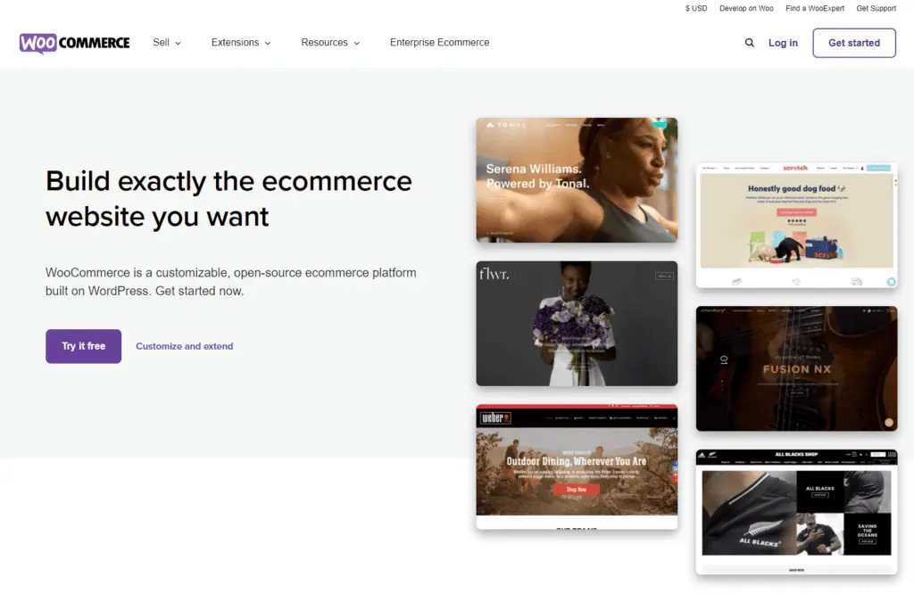 woocommerce screen