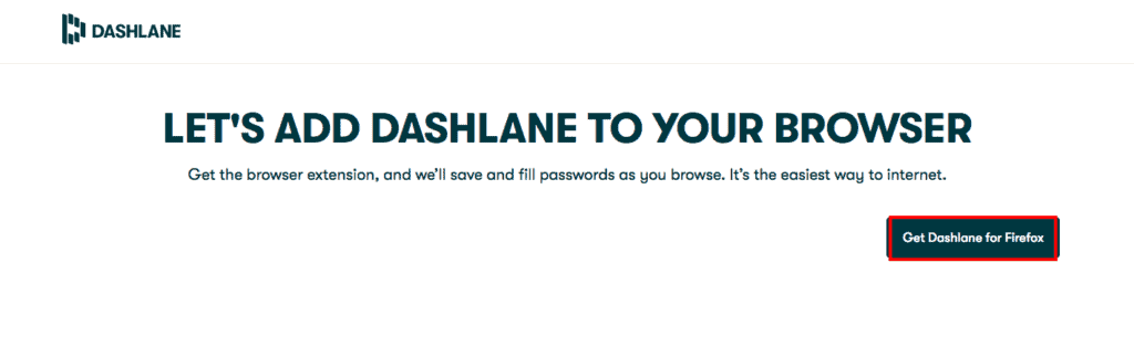 extension dashlane