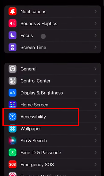 accessibility iphone