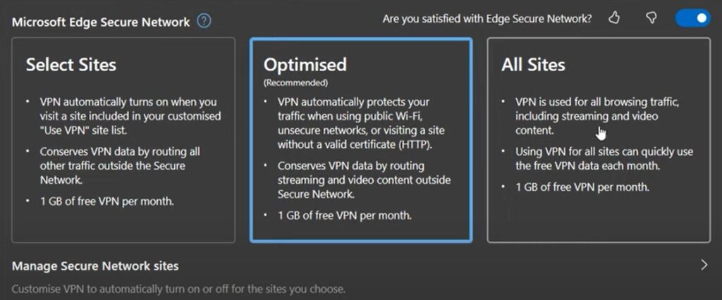 edge secure network