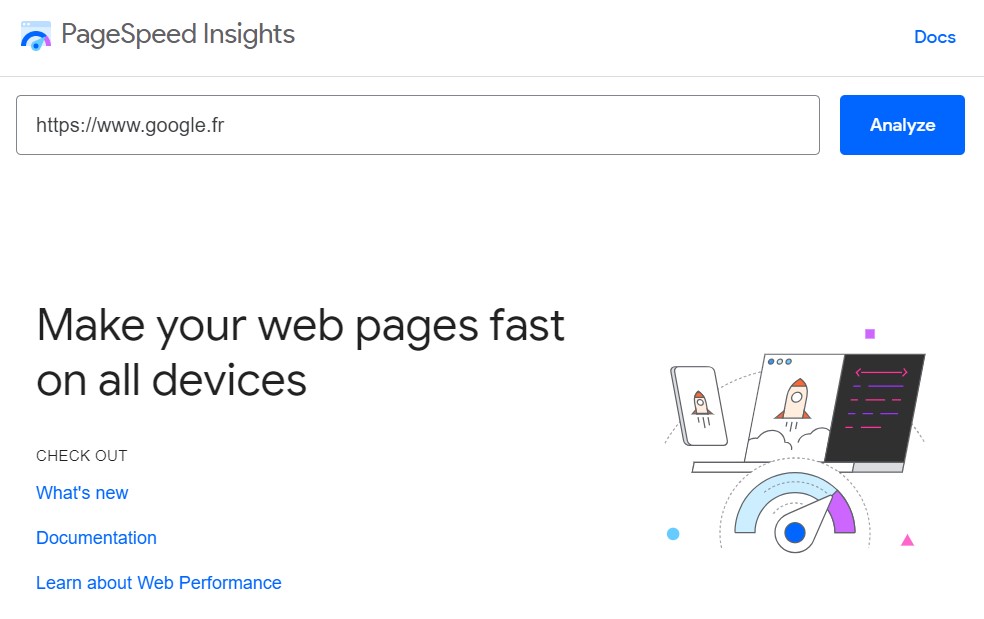 page speed insight google
