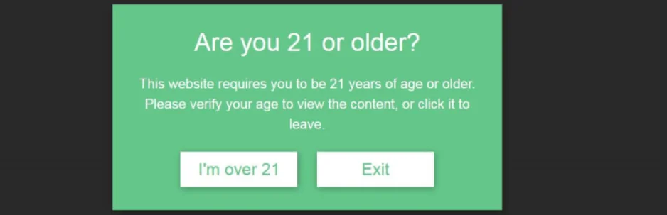 age verification website