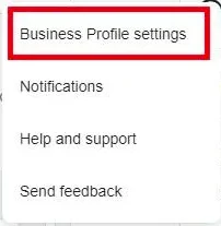 gbp settings id