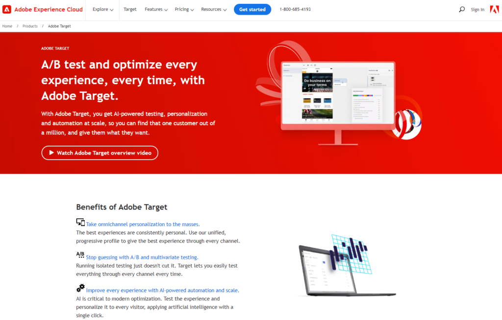 adobe target hp us