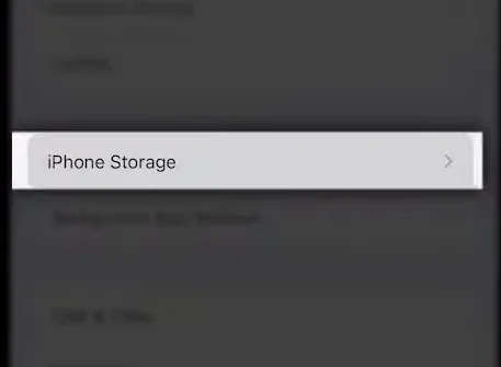 iphone storage