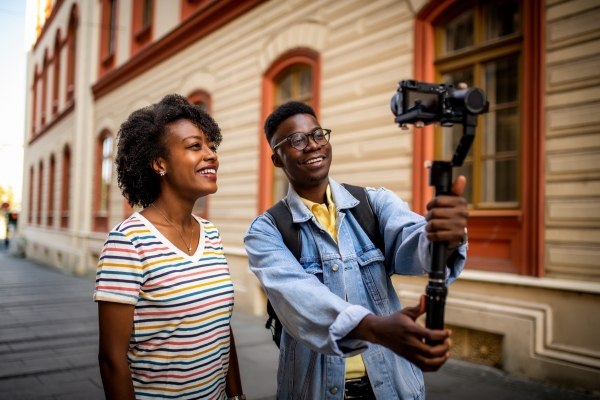 two people camera shorts