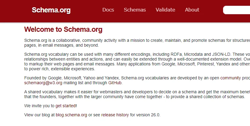 schema.org 
